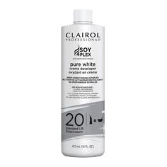 Clairol Soy 4Plex Pure White Creme Developer 16 oz HAIR COLOR Mixes easily with any Clairol Professional haircolor Mixes lightener into a creamy consistency with easy spreadability Recommended for bowl and brush or applicator bottle Clip In Weave, Skin Care Lotions, Remy Hair Wigs, Hair Lotion, Remy Hair Weave, Cream Serum, Brazilian Remy Hair, Hair Mousse, Human Braiding Hair