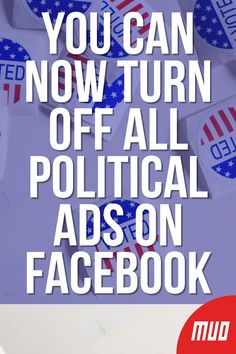 MakeUseOf — Technology, Simplified —  In conjunction with its effort to inform and educate about the 2020 Presidential Elections, Facebook is also giving people the option to turn off all political ads. So if you already know who you’re voting for, you can choose to never again see another political ad on Facebook.  #Facebook #HowTo #SocialMedia #Ads #Politics #PoliticalAds Computer Tricks, Facebook Ceo, Giving People, Internet Safety, Simple Life Hacks, Never Again, Free Speech, Turn Off