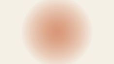 an orange and white circle on a beige background