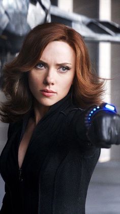 Romanoff, Natasha Romanoff, Red Hair, A Woman, Marvel, Red, Hair, Blue, Black