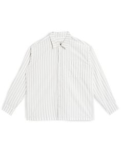 Much like our Leisure Pants, we’ve coined this our bleasure shirt: half-business, half-pleasure. Utilizing a lightweight, 100% cotton fabric from Japan, this fine stripe is sure to be a staple in your warm weather wardrobe this High Summer 100% Organic Cotton Dobby fabric 100 GSM Split hem Classic collar Front chest pocket Slightly oversized fit - size down if you want a more fitted look Fabric sourced from Japan Made in Canada Dobby Fabric, Lifestyle Shop, Split Hem, Kids Accessories, Chest Pocket, Warm Weather, Split, Organic Cotton, Cotton Fabric