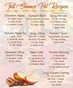 an apple cider recipe for fall