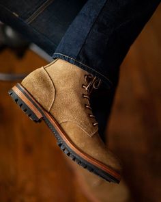 Truman Boots, Tan Leather Boots, Leather Work Boots, Men Closet, Suede Leather Shoes, Red Wing Shoes, Classy Men