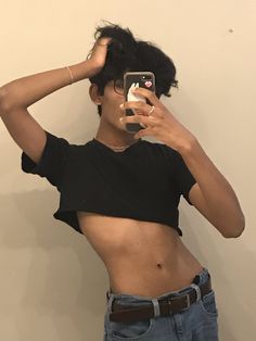 Casual Fantasy Clothing, Crop Top Men, Gay Outfits, Cut Off Shirt