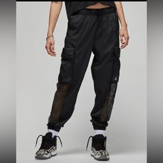 Nike Womens Air Jordan Woven Utility Pants Rare Nwot Size Small Womens Air Jordan, Jordan Essentials, Womens Air Jordans, Womens Jordans, Utility Pants, Leg Cuffs, Nike Womens, Line Store, Nike Store