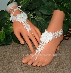 Foot Jewelry Wedding, Foot Jewelry Beach Wedding, Jewelry Lace, Barefoot Sandals Wedding, Wedding Shoes Bridesmaid, Háčkované Lemy, Beach Wedding Sandals Barefoot, Wedding Anklets, Beach Wedding Shoes