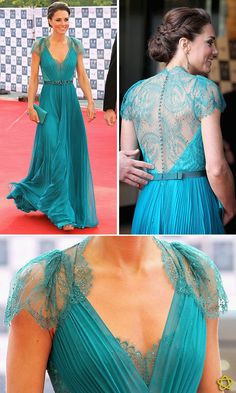 Make Your Own Dress, فستان سهرة, Olivia Palermo, Chiffon Prom Dress, Mode Inspiration, Prom Gown, Blue Dress, Fitted Dress, Mother Of The Bride