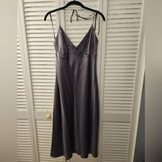 Vintage Laundry By Shelli Segal Y2k Midi Graybeaded Formal Silk Dress Sz10 Euc Never Worn Still Have Original Tags. Need To Clean Out My Closet 90s Grunge Slip Dress, 90s Beaded Dress, Grunge Slip Dress, Formal Silk Dress, 00s Dress, Shifting Closet, Silk Formal Dress, Xmas Wishlist, Vintage Slip Dress