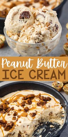 this peanut butter ice cream is so good it's made with only 3 ingredients