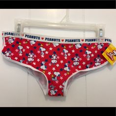 New With Tag, Snoopy Stars Runner Hipster Panty. Size Is Women’s 6. Button Up Pajamas, Teddy Bodysuit, Mini Logos, Pink Halloween, Vintage Lingerie, Lingerie Set, Lady In Red, Navy And White, Snoopy