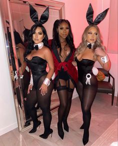 Hu Hefner And Bunny Costume, Black Playboy Bunny Costume, Hugh Hefner And Playboy Bunny Costume, Playmate Costume Halloween, Play Boy Bunny And Hefner Costume, Playboy Bunny Hugh Hefner Costume, High Hefner And Bunny Costume, Female Hugh Hefner Costume, Hugh Hefner Costume Girl