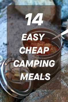 Are you looking for delicious foods to make for your camping this weekend? Making delicious camping food does not mean spending so much money. In this article, we have listed 14 cheapest meals you can make while you're out in the woods. Cheapest Meals, Cheap Camping Meals, Outdoor Cooking Ideas, Best Camping Food, Hiking Date, Meal Budget, Trail Snacks, Camping Meal Ideas, Cheap Camping