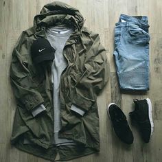 Hipster Man, Outfit Grid, Mens Casual Outfits, Men Looks, Casual Style Outfits, Outfit Casual, Womens Fashion Trends, Mens Fashion Casual, Urban Fashion