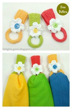 crochet free pattern for baby hats with flowers on the top, and in the bottom