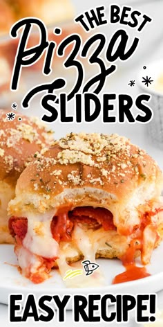 the best pizza sliders are easy to make