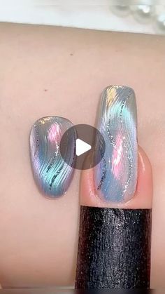 Makeup Video, Her Nails, Glitter Ombre, August 21, Nail Art Tutorial, Gel Nail Art, Girly Stuff, Art Tutorial