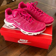 Size 6.5 Shoes Nike Air, Nike Air Max Plus, Air Max Plus, Shoes Nike, Womens Shoes Sneakers, White Color, Air Max, Nike Air Max, Nike Shoes