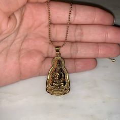 Gold Bubble Buddha Necklace Spiritual Buddha, Hindu Jewelry, Jewelry Closet, Buddha Jewelry, Buddha Necklace, Gold Bubbles, Baddie Tips, Witchy Jewelry, Spiritual Jewelry