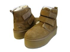 All Auction Items Are 100 % Authentic Australia UGG Products And Were Purchased From Official UGG Retail Store or warehouse. UGG Neumel Flatform Women Boots: Suede upper Rear pull tab Suede strap 17mm UGGplush 80% upcycled wool, 20% lyocell lining EVA midsole 2" platform height UGG graphic on strap, Heat-embossed UGG logo All item are sold as clearance price and can have a light red mark on the size tag. It is to avoid item returned in the store and cashed out for higher price. The red mark does not affect on the appearance and function of the item.  International Buyer, Please check with your country's post office for potential parcel tax or customs tax. Buyer is responsible for customs tax. Thank you Lo Ugg Neumel Platform, Ugg Neumel, Pajama Outfit, Outfits Y2k, Red Marks, Boots Suede, Fall Fits, Auction Items, Women Boots