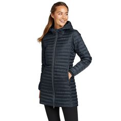 Women's Eddie Bauer Microlight Down Parka Parka Women, Tailored Design, Outdoor Fabric