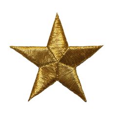 a gold star is shown against a white background