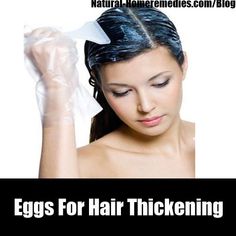 Homemade Remedies To Thicken Hair - How To Get Thicker Hair Naturally | Natural Home Remedies Brown Hairs, Casting Creme Gloss, Colored Hair Tips, At Home Hair Color, Hair Pack, Glossy Hair