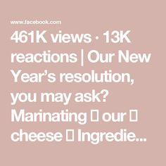 the text reads 46k views 13k reactions our new year's resolution, you may