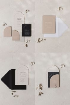 Wedding stationery suite invite, details card, 
RSVP and Save the date Arched Wedding Invites, Wedding Stationery Photography, Wedding Invitation Arch, Die Cut Wedding Invitations, Arch Wedding Invitation, Wedding Invite Suite, Contemporary Wedding Invitations, Invite Suite