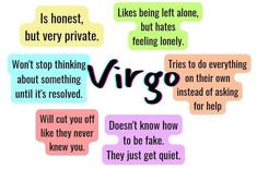 the words virgo are written in different languages