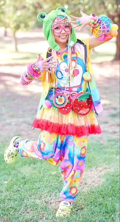 Decora Fashion Outfits Rainbow, Decora Fashion Aesthetic, Decora Kei Outfits, Kidcore Style