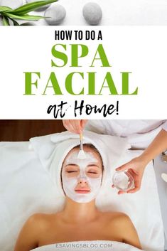 How to do a spa facial at home on a budget! Facials can get very expensive and can easily be done at home! #skincare #facials #facialathome #pamper Beauty Treatments Spa, Spa Facials, Skin Care Routine For Teens, Diy Facials, Facial At Home, Skin Care Routine For 20s, Spa Facial