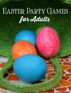 easter party games for adults to play with