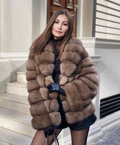 Winter Fits Aesthetic, Brown Ootd, Fur Coat Fashion, Fits Aesthetic, Winter Fashion Outfits Casual, Fur Fashion, Leather Outfit, Autumn Outfit