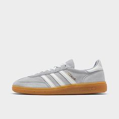 Women's adidas Originals Handball Spezial Casual Shoes | Finish Line Running Sandals, Dunks Nike, Pastel Fashion, Nike Air Max For Women, Nike Tech Fleece, Big Clothes, Nike Tech, Newest Jordans, Perforated Leather