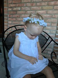 First Communion Lily of Valley Halo flower crown Baby photo prop headband Bridal hair wreath little girl headpiece summer wedding accessory Lily Of Valley Flower, Silk Flower Crown, Lily Of Valley, Baby Flower Crown