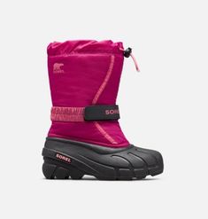 Perfect For Deep Snow. Waterproof Upper, Felt Inner Boot For Warmth, And Multi-Directional Lug Sole For Steady Grip. Easy On And Off. Deep Snow, Sporty Sandal, Warm Snow Boots, Fashionable Snow Boots, Weather Boots, Ankle Boots Flat, Winter Snow Boots, Trainer Boots, Kids Boots