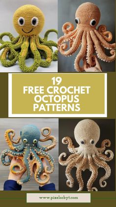 the top ten free crochet octopus patterns