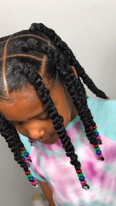 Rubber Band Hairstyles Ponytail, Easy Rubber Band Hairstyles, Black Toddler Hairstyles, Band Hairstyles, Baby Girl Hairstyles Curly, Daughter Hairstyles, Toddler Braided Hairstyles, Rubber Band Hairstyles, Black Kids Braids Hairstyles