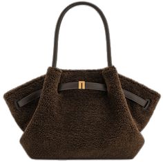 Fur Tote Bag, Faux Fur Handbag, Fur Handbags, Holiday Bag, Designer Tote Bags, Fur Bag, Mocha Brown, Elegant Styles, Large Tote Bag