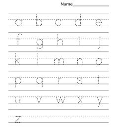 an upper and lowercase letter worksheet