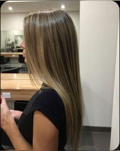 Highlights Brown Hair Balayage, Blonde Highlights On Dark Hair, Hair Streaks, Dark Hair With Highlights