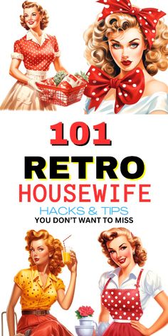 the cover of 1011 retro housewifes you don't want to miss