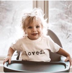 Girls White T Shirt, Neutral Shirt, Letters For Kids, Boys Summer Outfits, Top Baby Products, Toddler Kids, Baby Products, Kid Tees, Summer Clothes