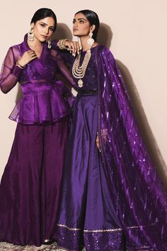 sprinkle, anarkali, anarkali set, wedding season, sprinkle anarkali, organza, cotton silk, designer anarkali, organza anarkali, purple anarkalisharara, sharara set, designer sharara, sequin, sprinkle, wedding dress, sprinkle sharara, fasion designer, nitya bajaj Lehga Choli, Traditional Indian Dresses, Asian Suits, Dental Photos, Purple Lehenga, Recycled Dress, Mehendi Outfits, Design Saree, Indian Bride Outfits