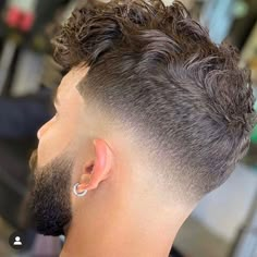 Up to 51% Off on Mens Shave at Ron The Barber Nyc Mid Drop Fade With Design, Fade Hairstyle, Mid Fade Haircut, Short Fade Haircut, Drop Fade Haircut, Curly Hair Fade, Drop Fade, Gents Hair Style