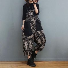 Comfortable, One of Kind. Overalls online shop,|Street|Denim|Letter|Full Length|Pocket|Pullover|Loose|#1|#2|One Size|Spring/Fall|Hand Wash Nonbinary Aesthetic, Denim Overalls Outfit, Thrift Store Fashion Outfits, 90s Overalls, Non Binary Fashion, Baggy Jeans For Women, Overalls Jeans, Loose Overalls, Shop Street