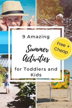 Are you looking for some fun summer activities to do with the kids? What about something for your toddler to do this summer? In this post I give moms ideas on fun and cheap summer activities for toddlers and kids.