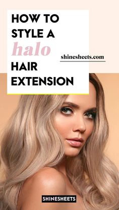 How To Style Halo Hair Extensions, Hair Styles With Halo Extensions, Styling Halo Hair Extensions, How To Wear Halo Hair Extensions, How To Style Hair With Extensions Half Up, Halo Hair Extensions Styles Hairstyles, Halo Hair Styles, Halo Hair Extensions Styles, Hairstyles With Halo Extensions