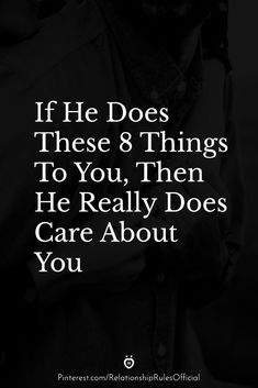 It’s really rare whenever you get to meet someone and share true and genuine love with that person. It really is an amazing experience that nothing else in this world is ever capable of replicating. They say that love is strong enough to change your life and there is indeed… 👍 If He Does These 8 Things To You, Then He Really Does Care About You 💯 Love Is Strong, Signs Guys Like You, Relationship Posts, Dating Tips For Men, Relationship Psychology, Healthy Relationship Tips, Relationship Questions, Genuine Love, Getting Him Back