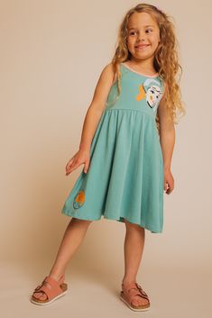 Meet your daughter’s new favorite Cinderella dress: Soft, stretchy, and the perfect amount of twirl. Your little ladies or older girls can rock our unique tank swing dress designs, available in sizes 12-18M - 11/12Y, on sunny days or layer with our cardigan for cooler days. what to wear to Disneyland for kids what to wear to Disney World for kids Little girls Disney fashion casual disney dresses for girls blue girls dress play dresses comfy girls dresses Blue Girls Dress, Cinderella Dress For Girls, Cinderella Dress Disney, Cinderella Dress, Girls Blue Dress